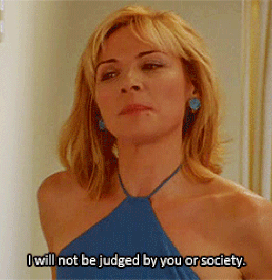 9 Moments That Prove Samantha Jones Was A Feminist Ahead of Her Time.gif